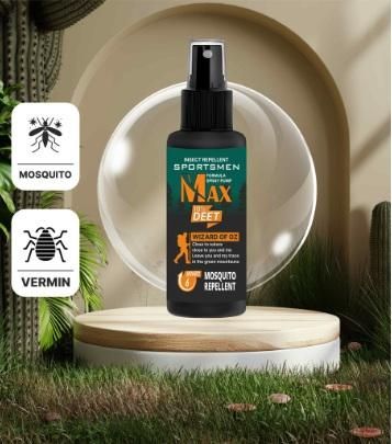 Deet Mosquito and Insect Repellent Spray (Pack of 2)