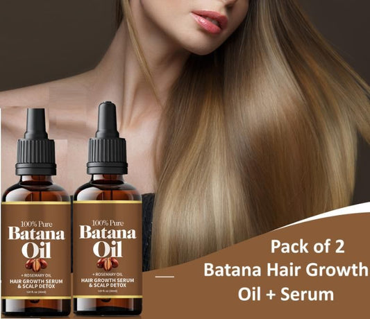 Batana Hair Growth Oil + Serum 30ml (Pack of 2)
