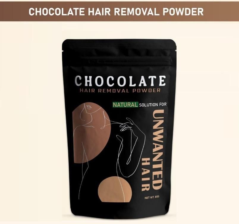 Chocolate Wax Powder -10minute painless Hair Removal