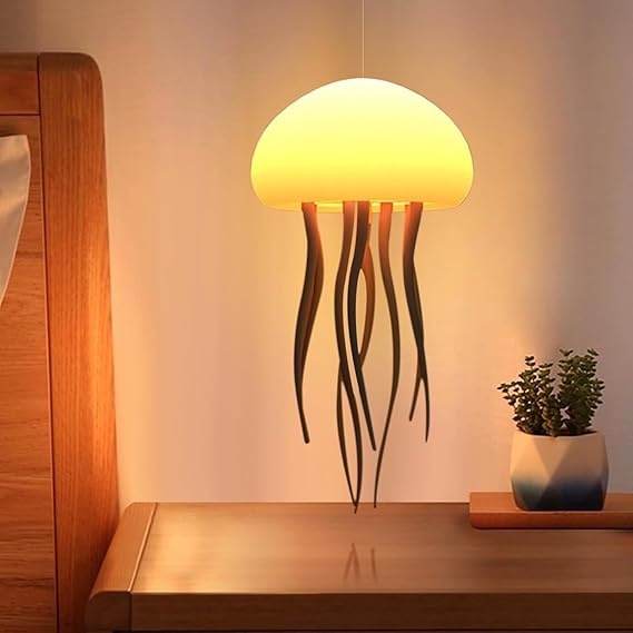 RGB Gradient Jellyfish Bedside Lamp