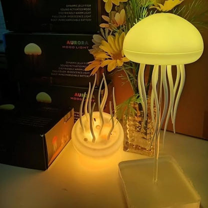 RGB Gradient Jellyfish Bedside Lamp