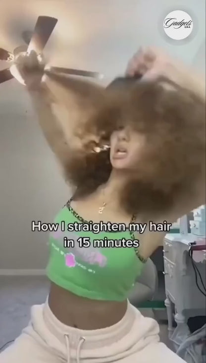 Meneflix Cordless Rechargeable  Hair Straightener Hot Comb