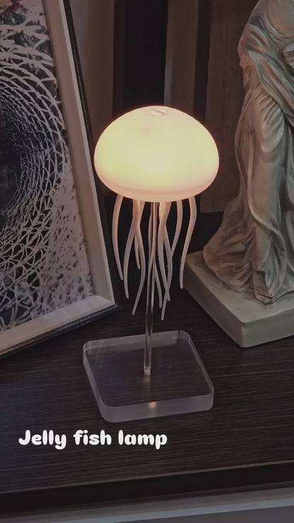 RGB Gradient Jellyfish Bedside Lamp